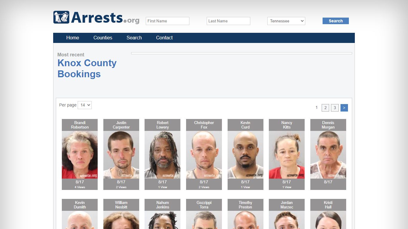 Knox County Arrests and Inmate Search